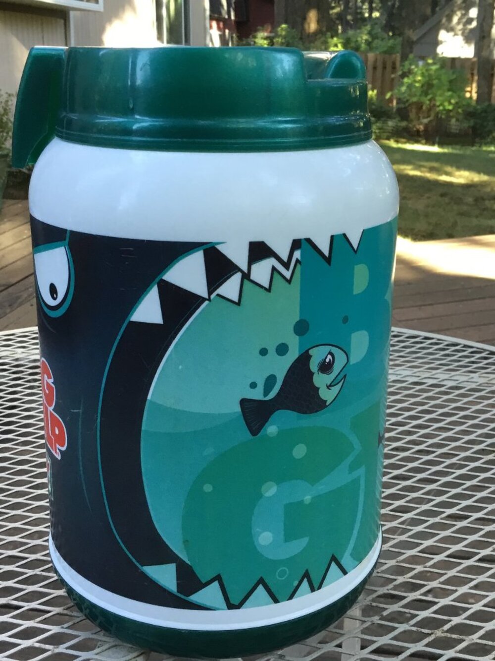 BIG GULP Whirley Large XM 52/64 Travel Mug BIG GULP SHARK & FISH 7-ELEVEN Mug